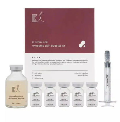 Skin Renewal Pro Set – MTS Roller & Exosome Booster KI COSMETICS